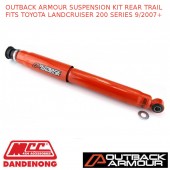 OUTBACK ARMOUR SUSPENSION KIT REAR TRAIL FITS TOYOTA LANDCRUISER 200S 9/2007+